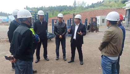 石鎮(zhèn)槐、陳箐帶隊(duì)暗訪督導(dǎo)重大項(xiàng)目建設(shè)和安全生產(chǎn)工作